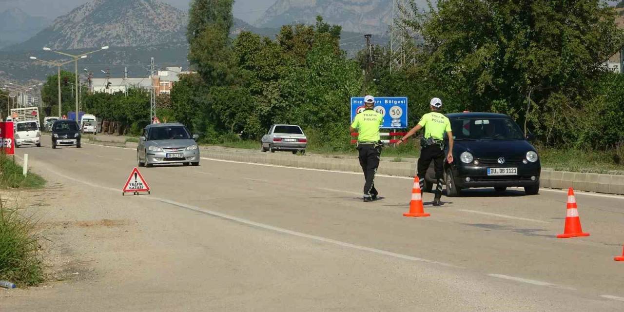 Trafikte Sürücülerin Kural İhlalleri Dron Destekli Denetime Takıldı
