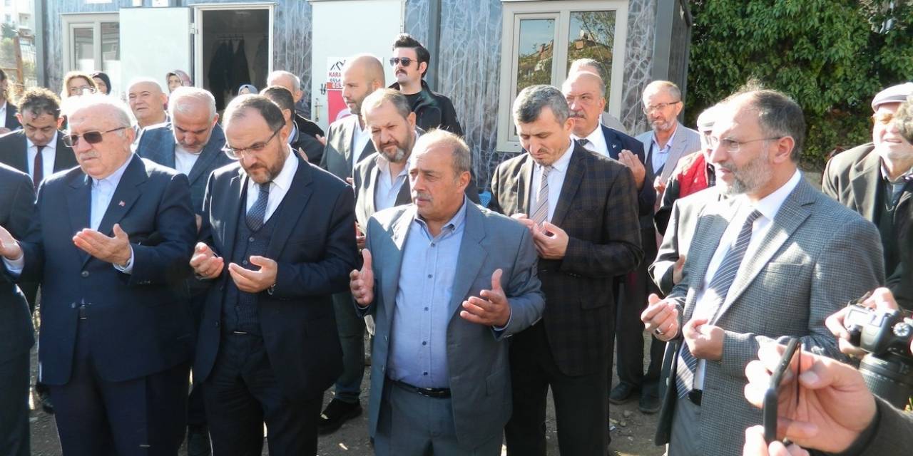 Gençlik Merkezinin Dua Ve Tekbirlerle Temeli Atıldı