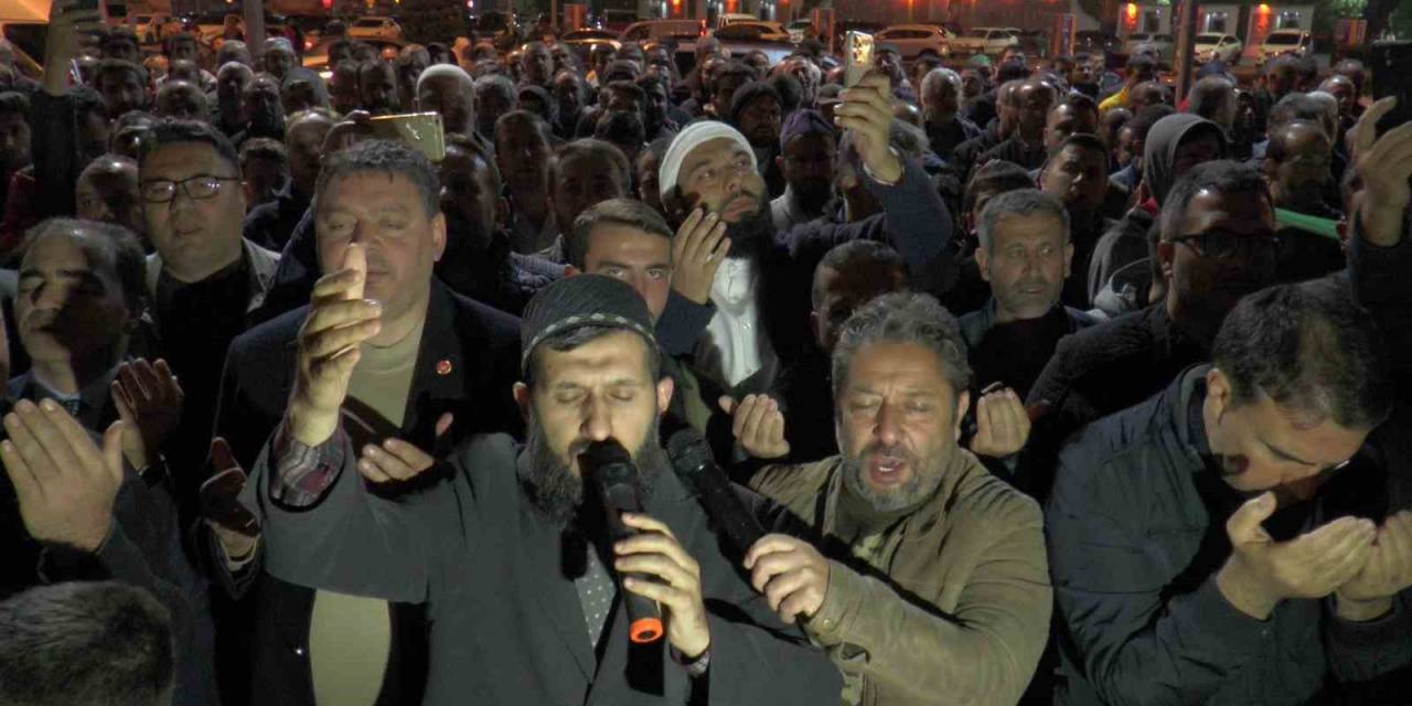 Kayseri’de Eller Semaya Filistin İçin Açıldı