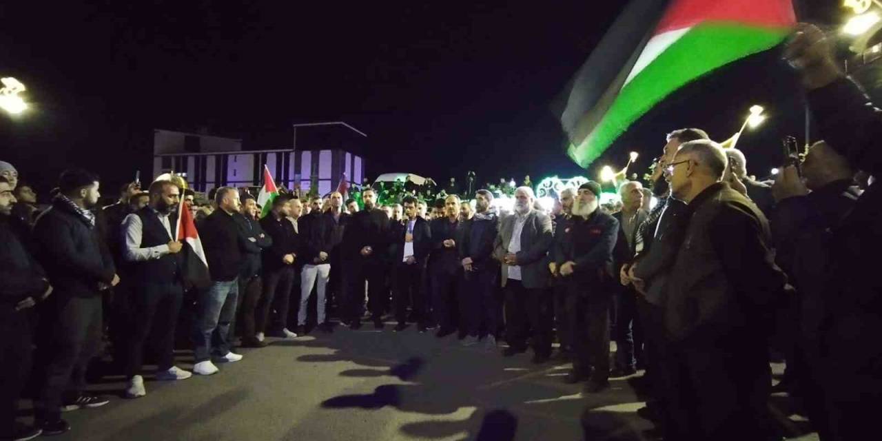 Bingöl’deki Stk’lar, İsrail’in Saldırılarını Protesto Etti