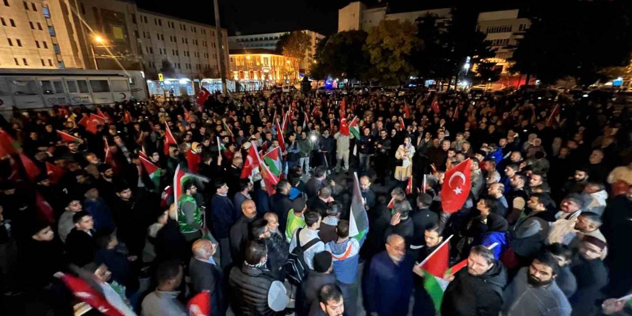 İsrail’in Hastane Katliamına Eskişehir’den Tepki