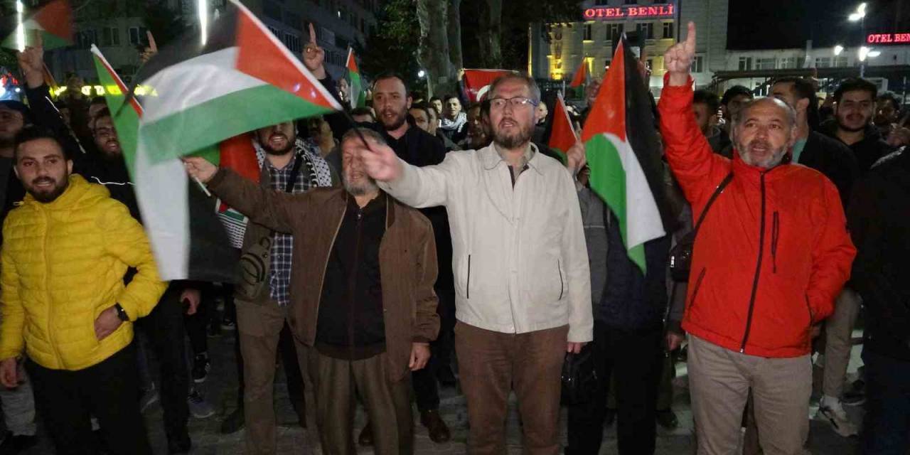 Kütahyalılardan İsrail’in Gazze’deki Hastane Saldırısına Tepki