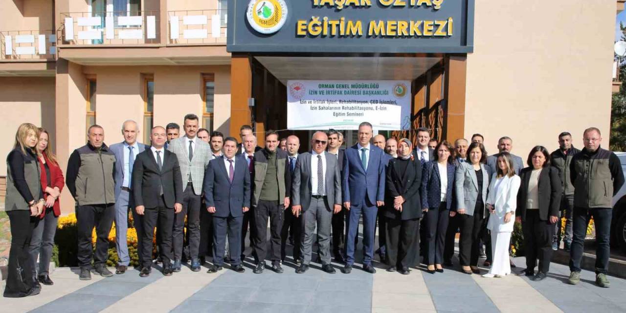 Orman Bölge Müdürlüğünde İzin Ve İrtifak Eğitimi Başladı