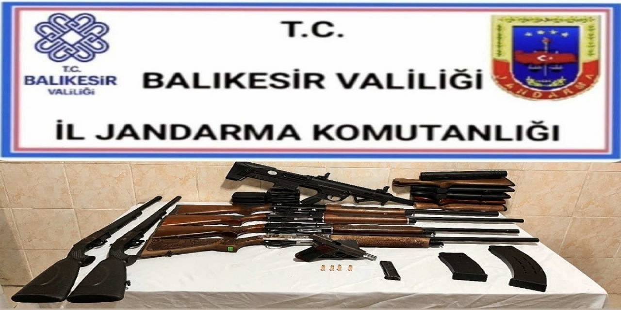 Jandarmadan Kaçak Silah Operasyonu