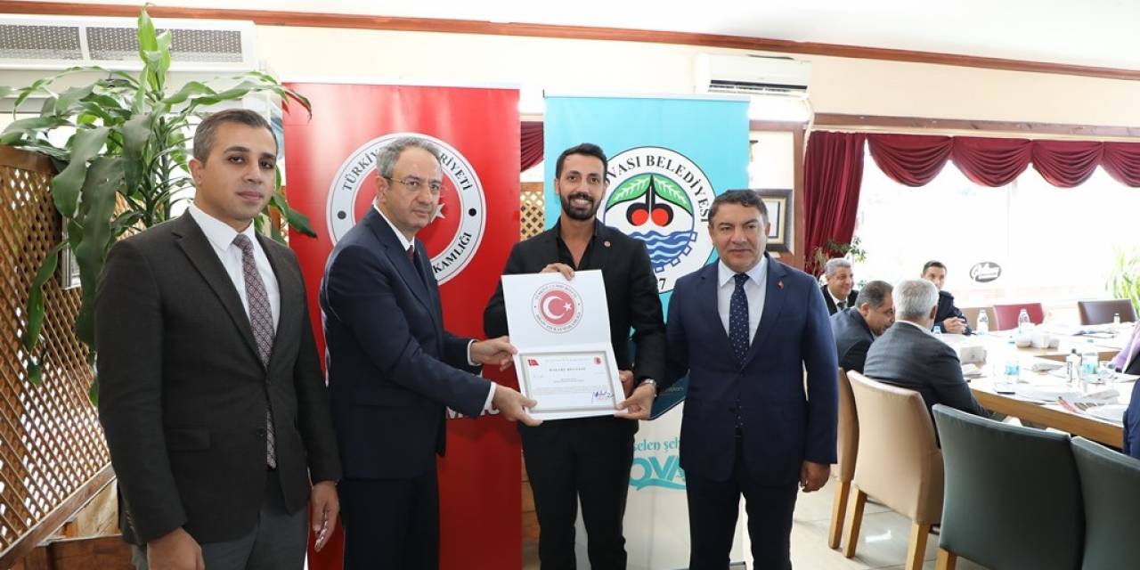 Muhtarlara Başarı Belgesi