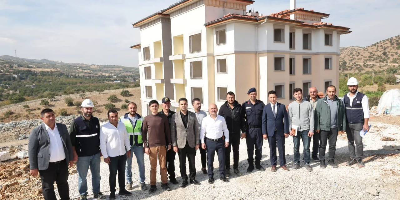 Gölbaşı 1. Etap Afet Konutları Hızla Yükseliyor