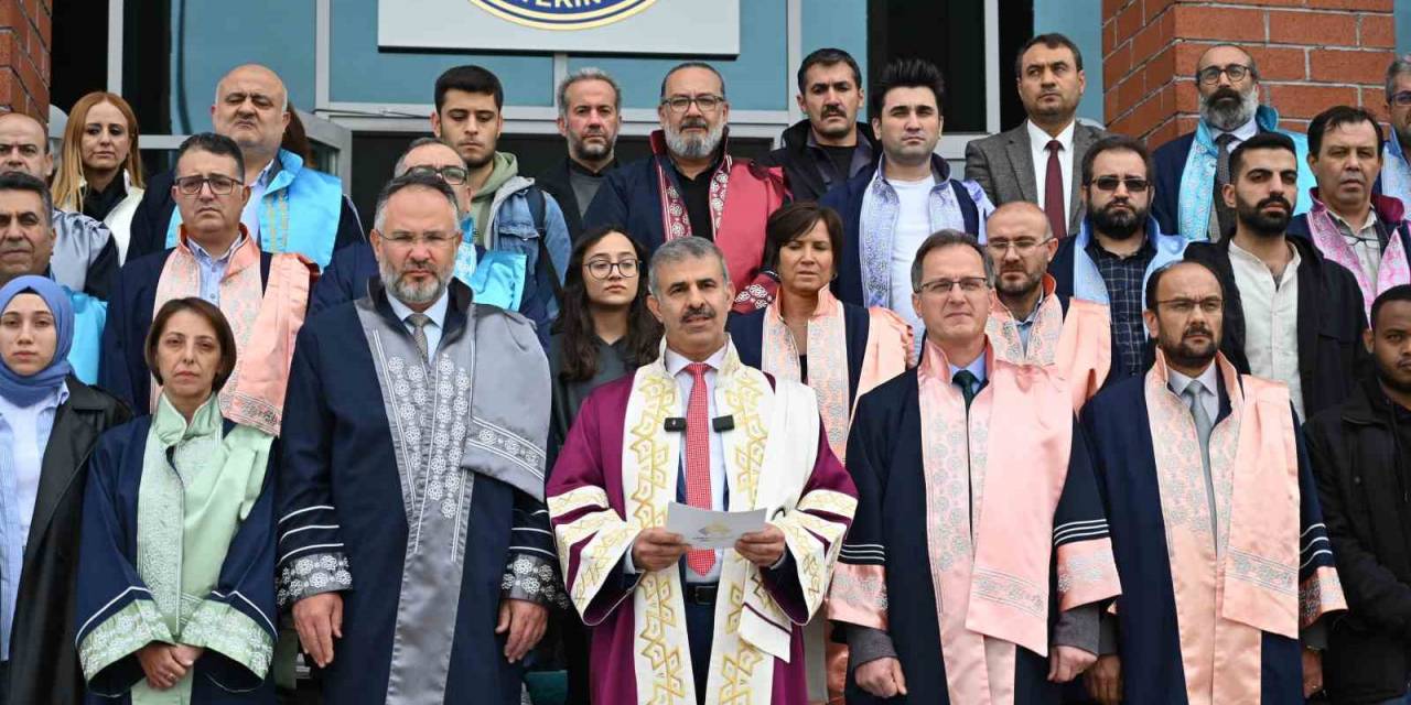 Çankırı Karatekin Üniversitesi Rektörü Prof. Dr. Çiftçi: "İsrail’i Kınıyoruz"