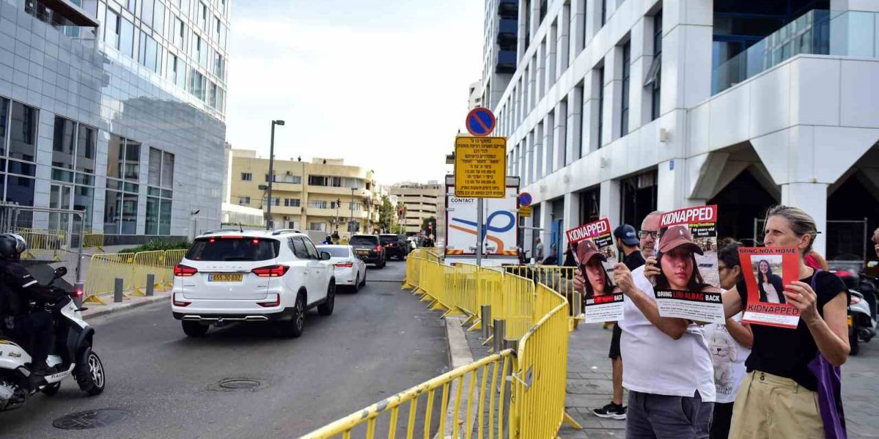 Tel Aviv’de Biden’ın Ziyareti Sırasında Geniş Güvenlik Önlemleri Alındı