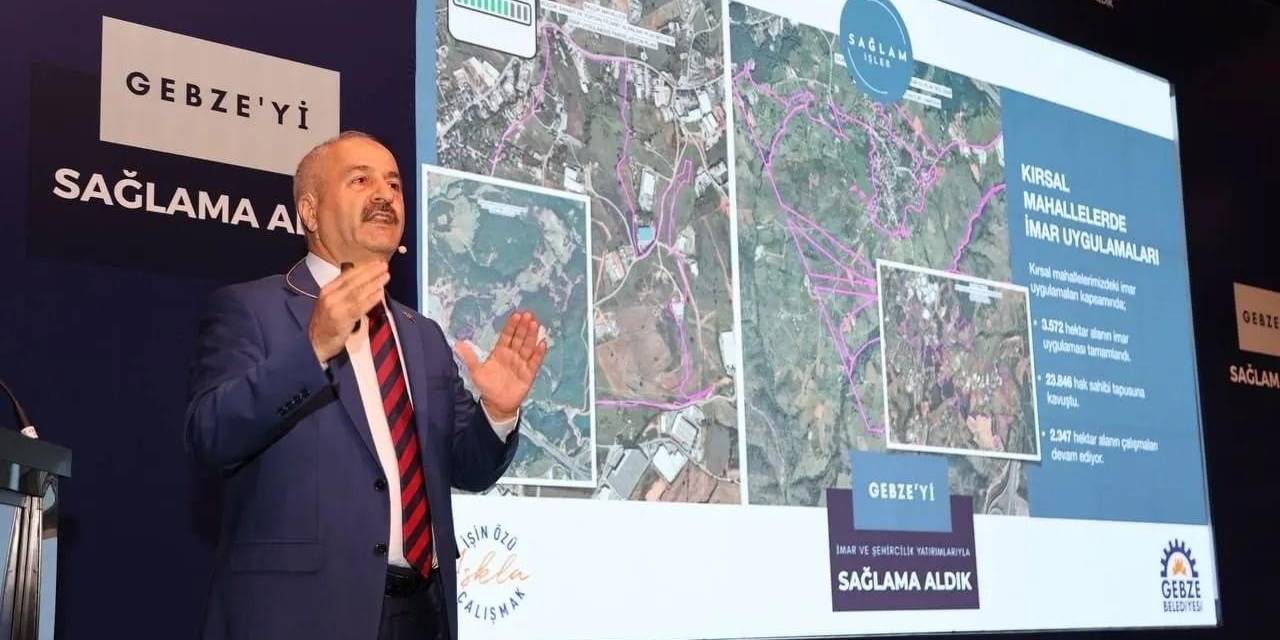 Gebze’ye Kazandırılan Yatırımlar Anlatıldı