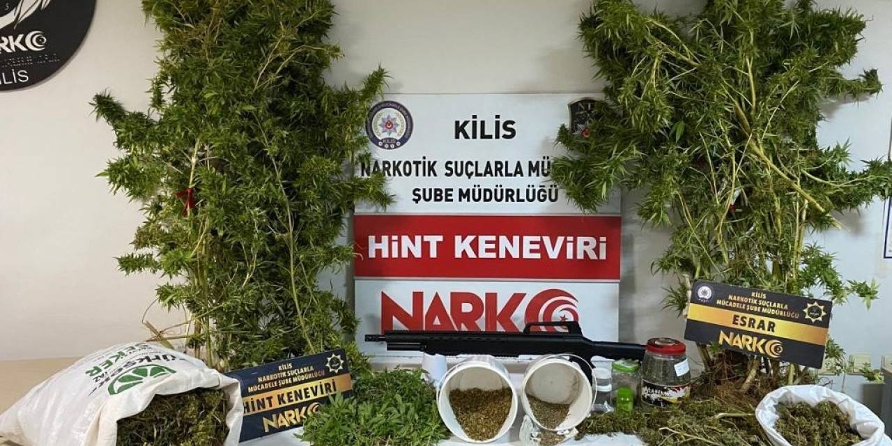 Kilis’te Uyuşturucu Operasyonunda 1 Kişi Tutuklandı