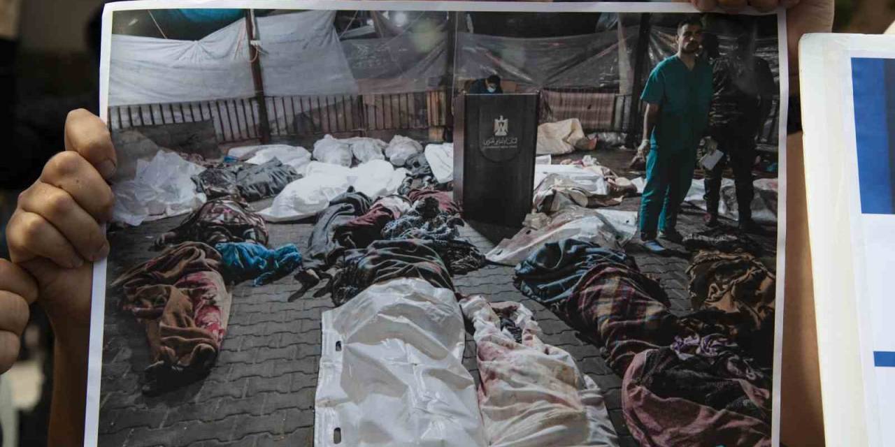 Batı Medyası Gazze’deki Hastane Saldırısına "Patlama" Dedi