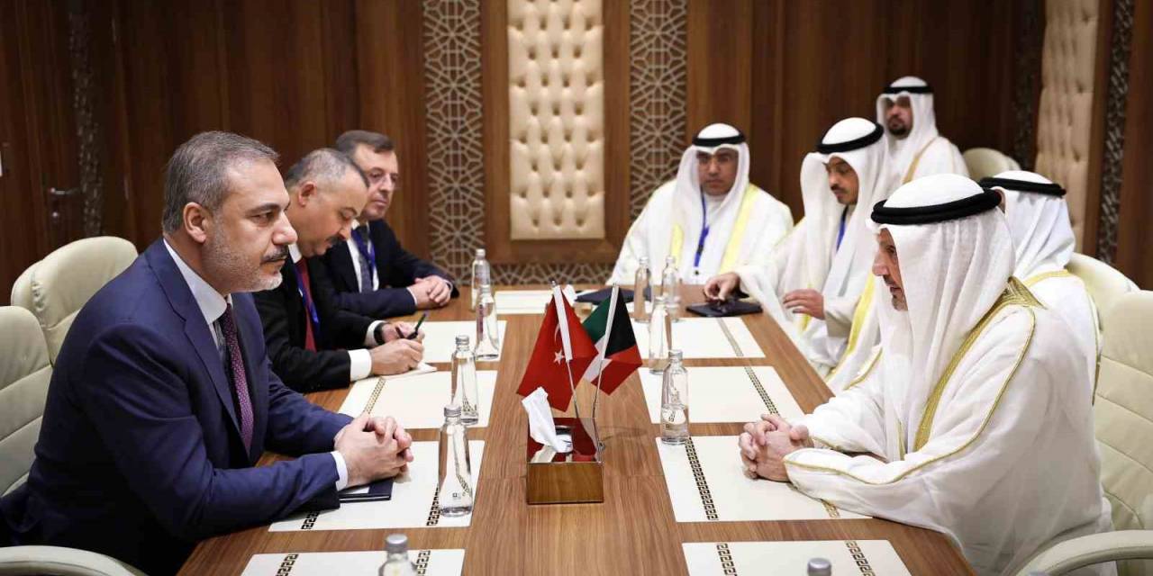 Bakan Fidan, Suudi Arabistanlı Ve Kuveytli Mevkidaşlarıyla Görüştü