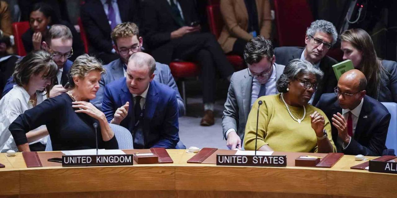 Abd, Bm Güvenlik Konseyi’nde Gazze’de Çatışmalara "Ara Verme" Çağrısında Bulunan Karar Tasarısını Veto Etti