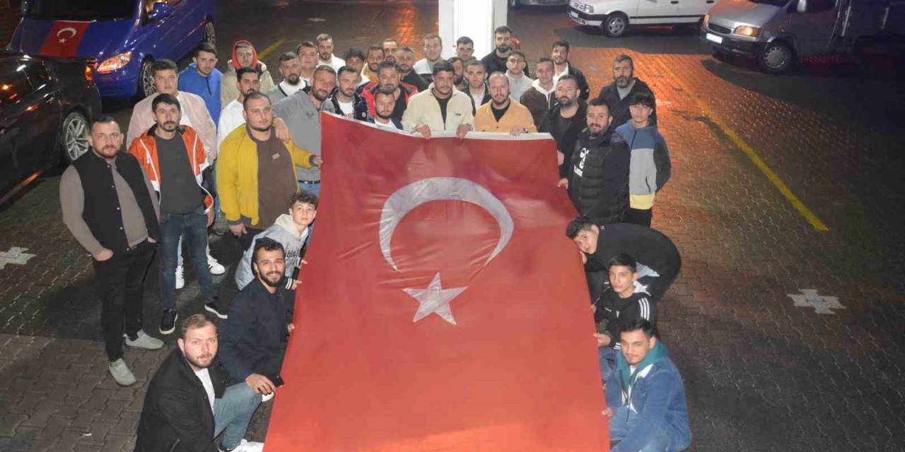 Ordu’da İsrail Saldırılarına Konvoylu Tepki