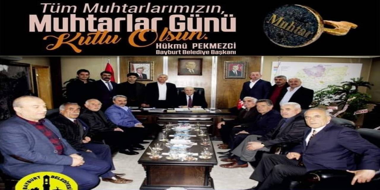 Başkan Pekmezci: “Muhtarlarımız, Bulunduğu Mahallede Veya Köyde Devletimizin Tüm Kurumlarını Temsil Etmekte”