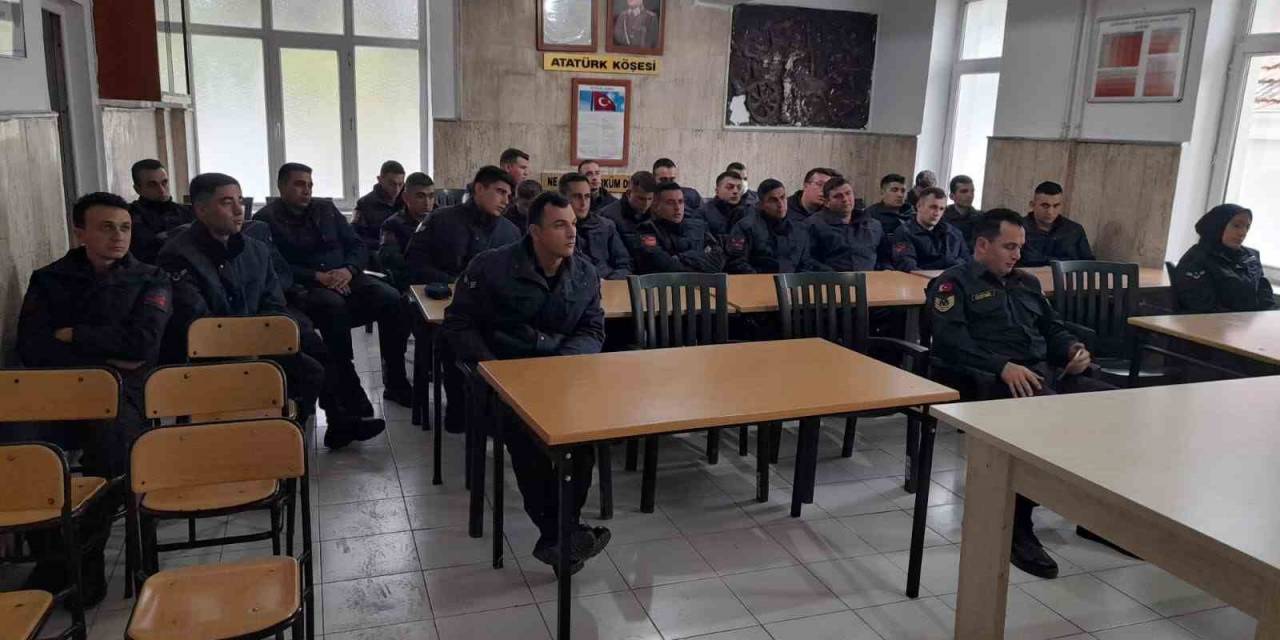 Jandarma Personellerine ’aile İçi Şiddetin Etkileri’ Eğitimi Verildi