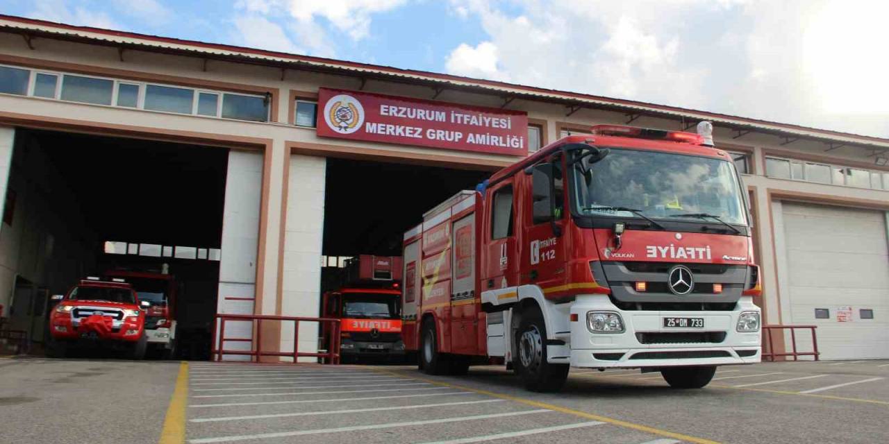 Erzurum İtfaiyesi 10 Ayda 2 Bin 274 Olaya Gitti