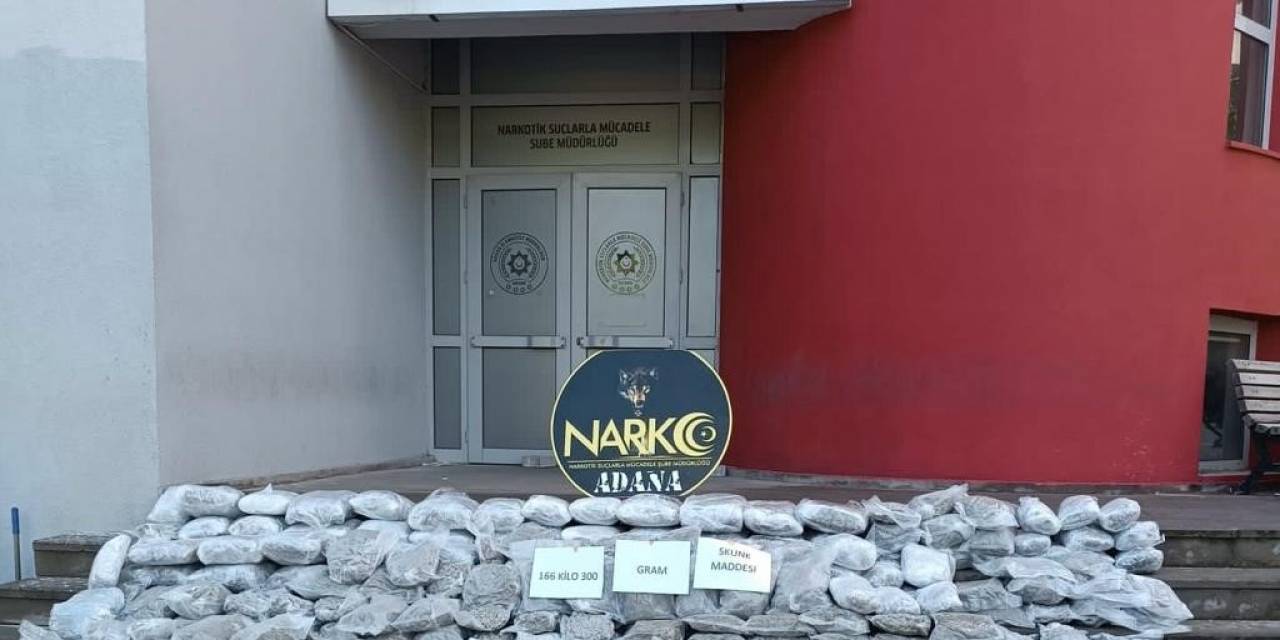 Narkotik Polisi Uyuşturucu Sevkiyatının Engelledi: 166 Kilo 300 Gram Skunk Ele Geçirildi