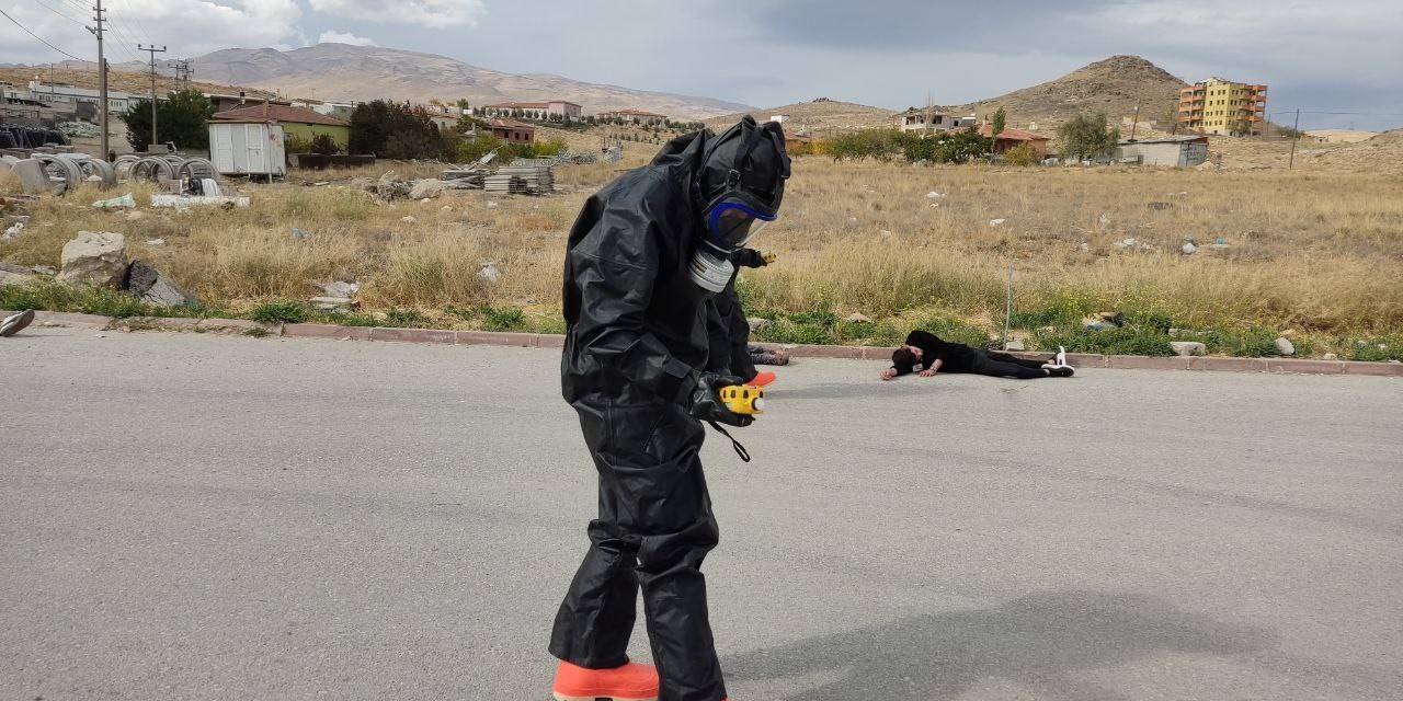 Niğde’de Yapılan Kbrn Tatbikatı Gerçeğini Aratmadı