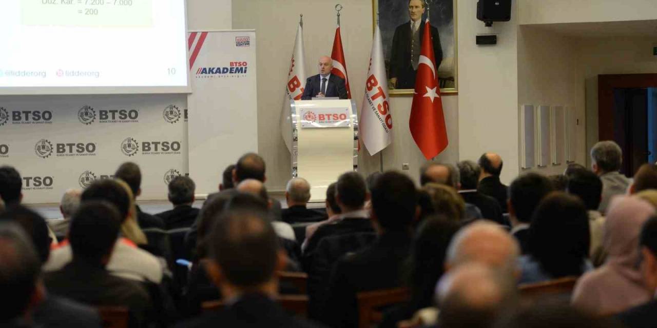 Btso Akademi’de ‘Enflasyon Muhasebesi’ Eğitimine Büyük İlgi