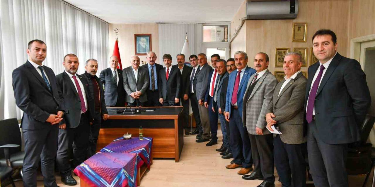 Başkan Zorluoğlu’ndan Trabzon Muhtarlar Federasyonu’na Ziyaret