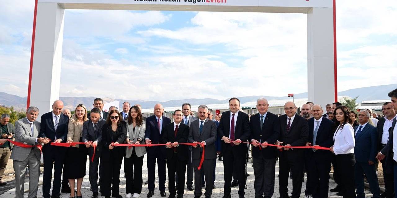 Malatya’da Vagonevlerin Açılışı Gerçekleştirildi