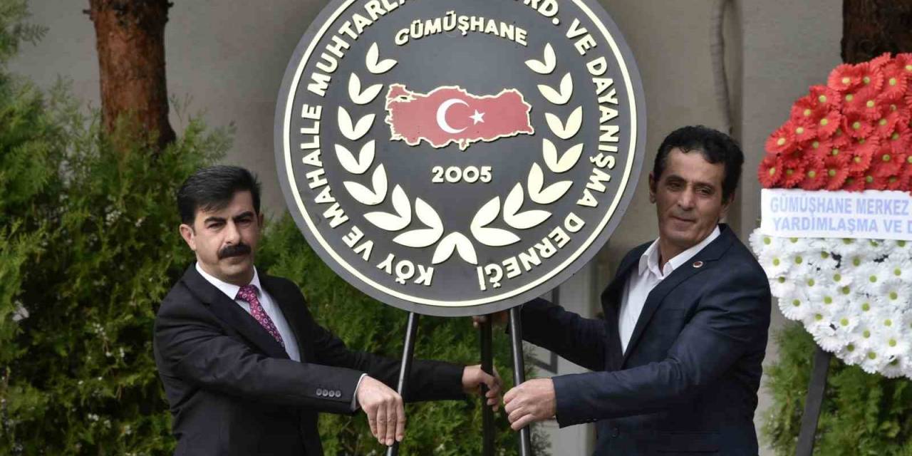 Gümüşhane’de Muhtarlar Günü Kutlandı