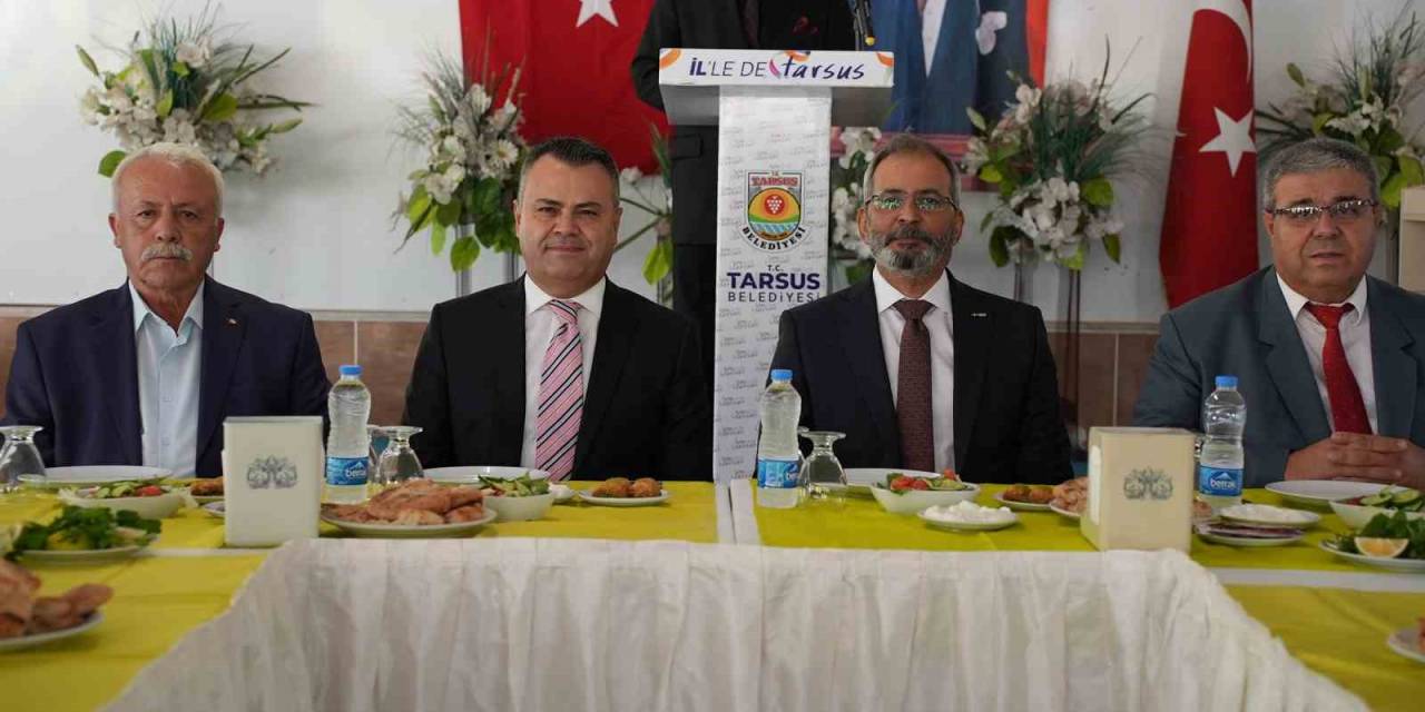Tarsus Belediye Başkanı Bozdoğan: "Tarsus İçin Muhtarımızla Hep Birlikte Çalışacağız"