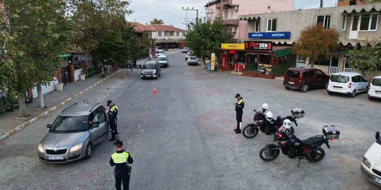 Kırklareli’nde Dron Destekli Trafik Denetimi