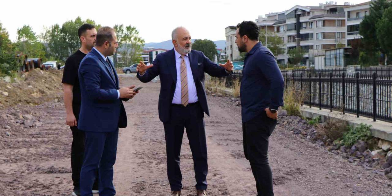 Kazımiye Deresi Yürüyüş Yolu Çalışmaları Devam Ediyor