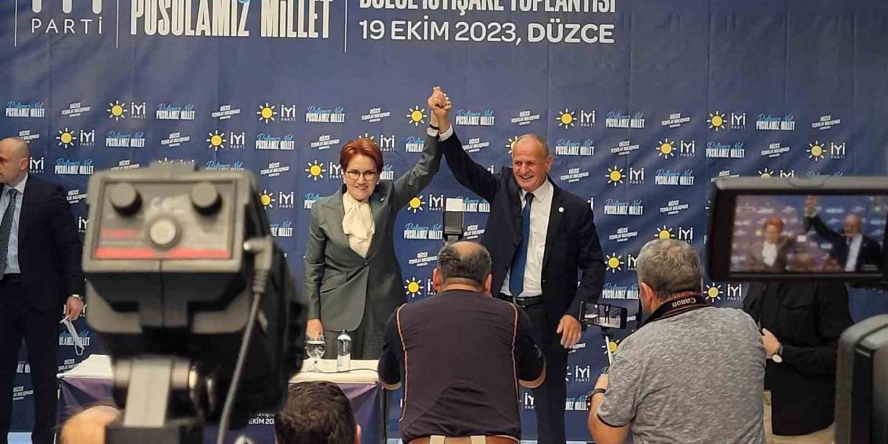 İyi Parti Genel Başkanı Akşener, Düzce’de Belediye Başkan Adaylarını Açıkladı