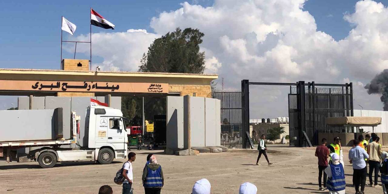 Refah Sınır Kapısı’ndan Geçen Yardımlar Bm Tarafından Denetlenecek