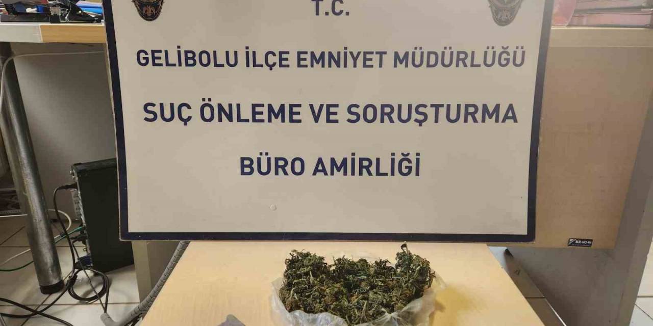 Gelibolu’da Polis Belirledi, Takip Etti; Üzerinden Uyuşturucu Çıktı