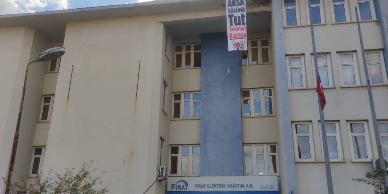 Fırat Edaş Çalışanları, Kurumun Çatısına Çıktı