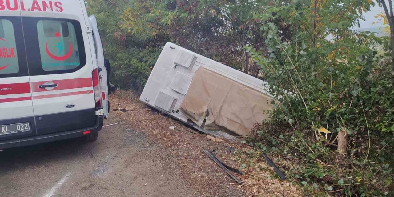 Sinop’taki Servis Kazası