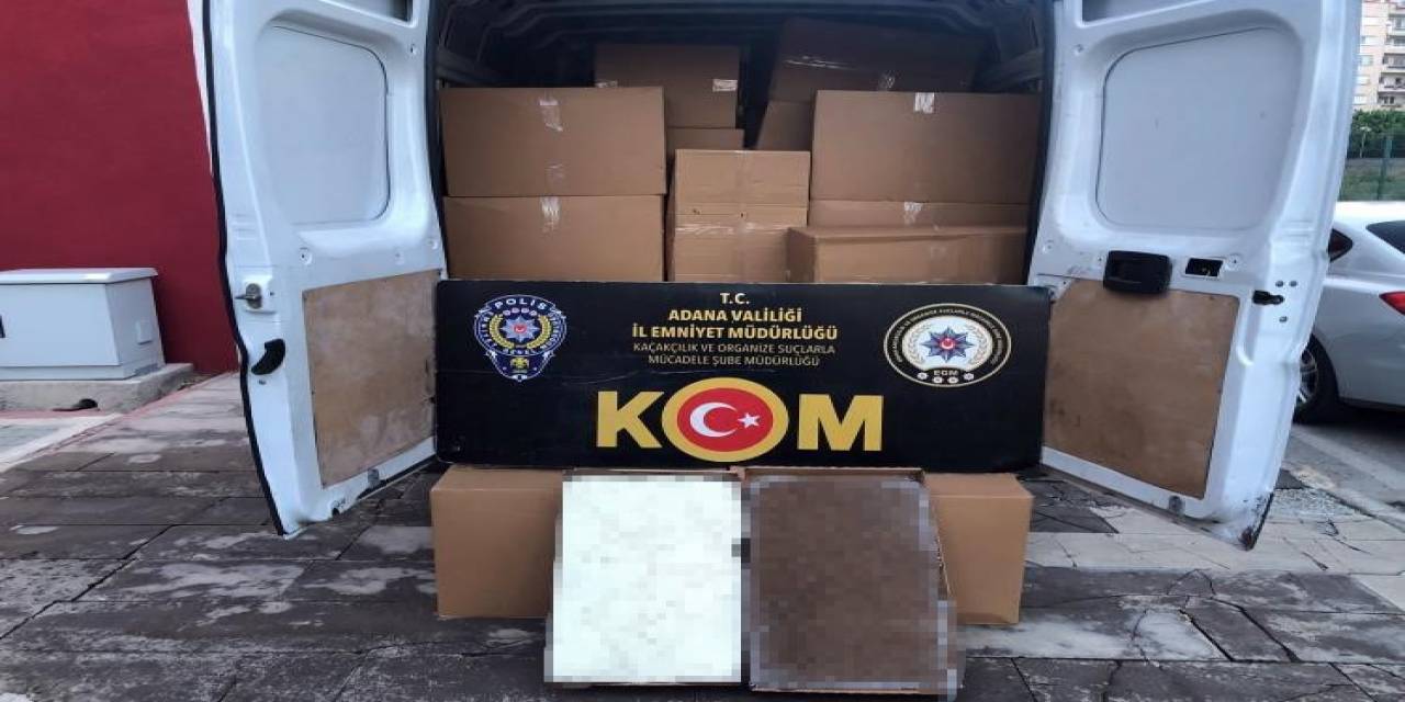Adana’da Sigara Kaçakçılarına Geçit Yok: 2 Kişi Yakalandı