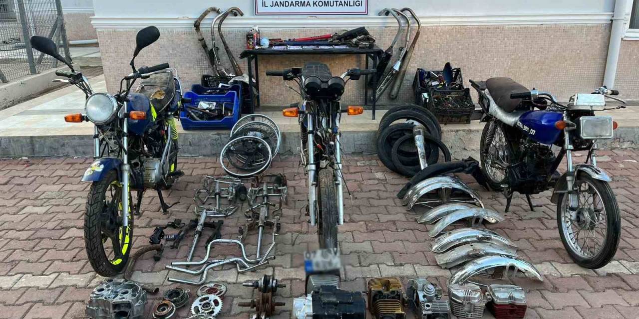 Antalya’da Milyonluk Motosiklet Parçası Operasyonu