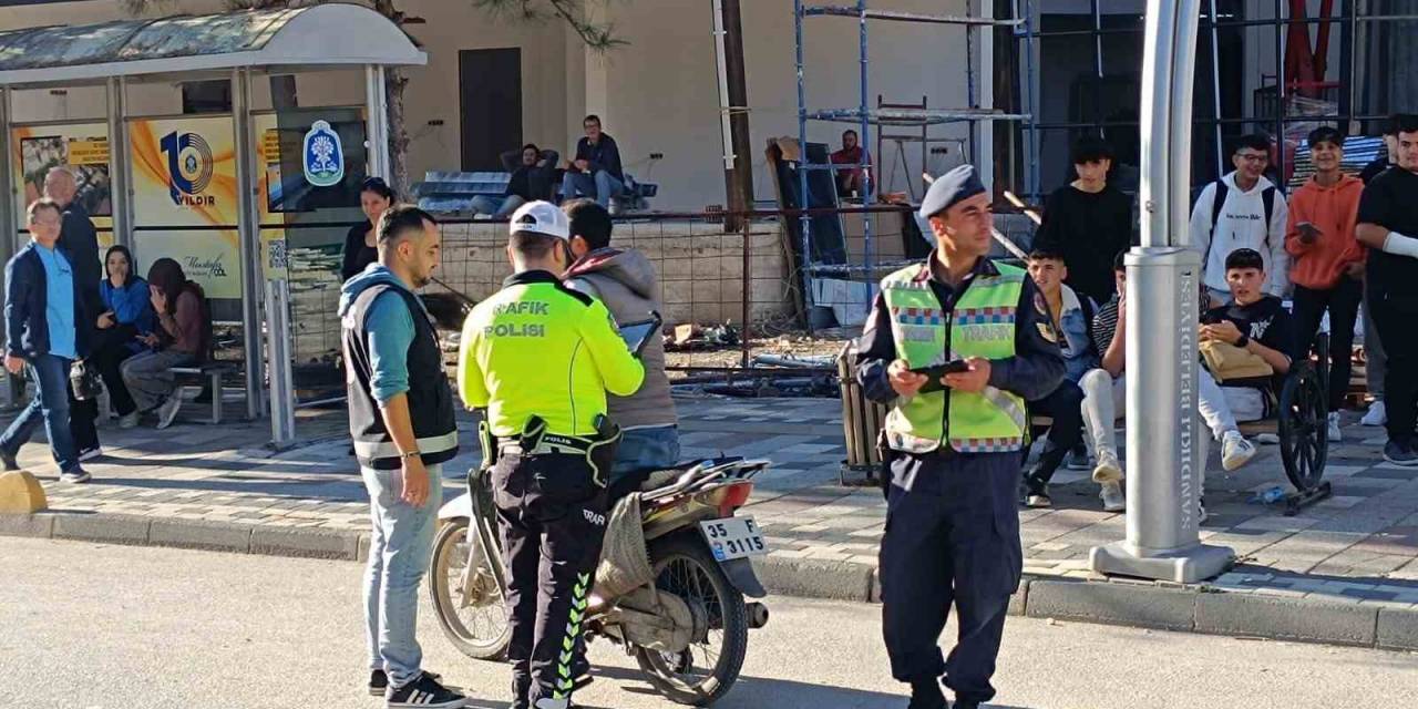 Sandıklı’da Drone Destekli Trafik Denetimi