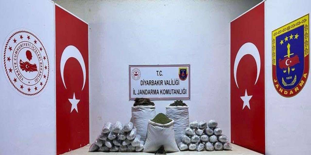 Diyarbakır’da 103 Kilo Esrar Ele Geçirildi: 2 Gözaltı