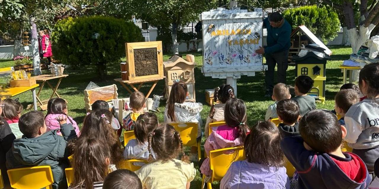 Anaokulu Öğrencileri Arıların Çalışma Sistemini Yakından İnceledi