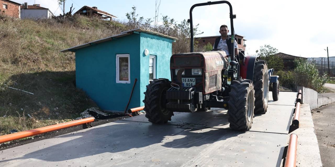 Nilüfer Çaylı’da Çiftçilerin Kantar Sorunu Çözüldü