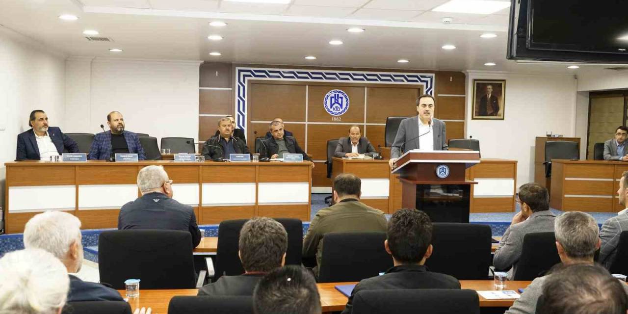 Kto’da Meslek Komiteleri İstişare Toplantısı Başladı