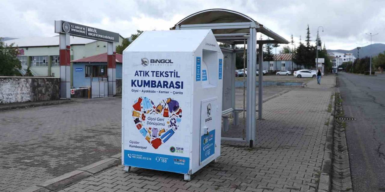 Bingöl’de Kullanılmış Kıyafetler Ekonomiye Kazandırılıyor