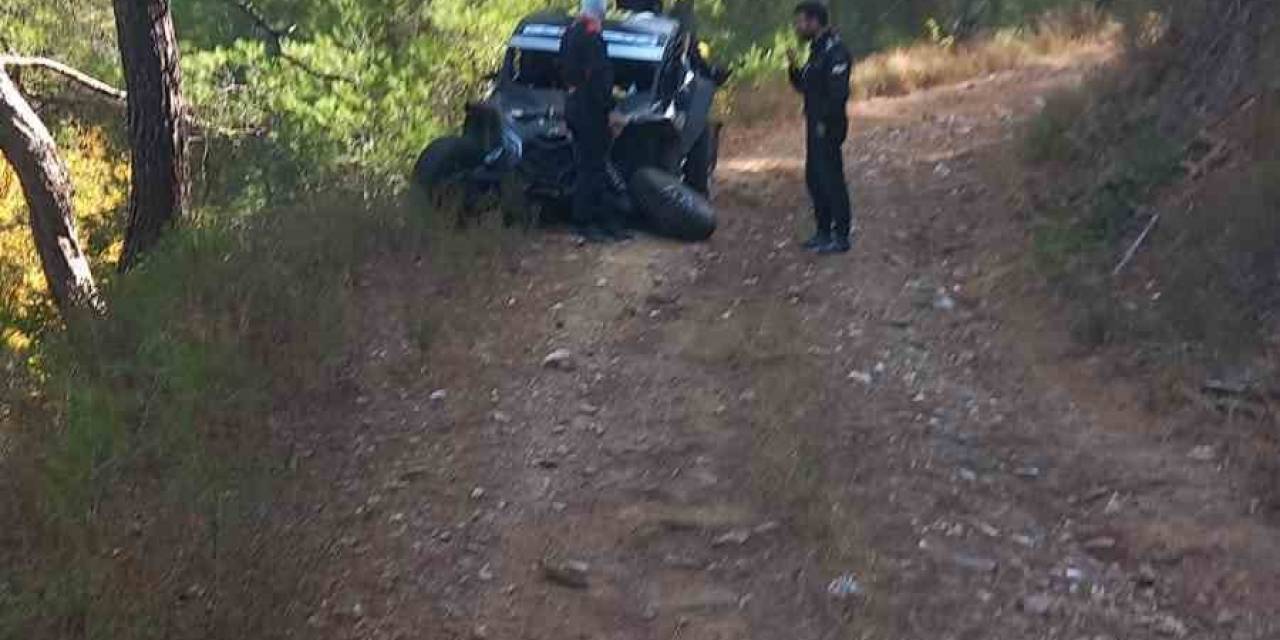 Baja Troia Türkiye Yarışlarında 2 Araç Takla Attı