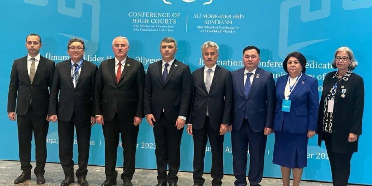 Yargıtay Başkanı Akarca, Uluslararası Konferans Ve Türk Devletleri Yüksek Mahkemeleri Konferansı İçin Azerbaycan’da