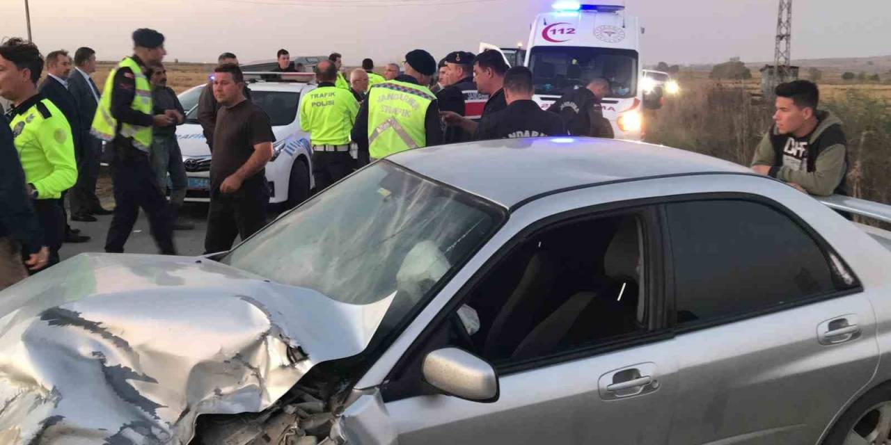 Şüpheli Aracı Kovalayan Polis Ekibi Kaza Yaptı: 2 Polis Yaralı