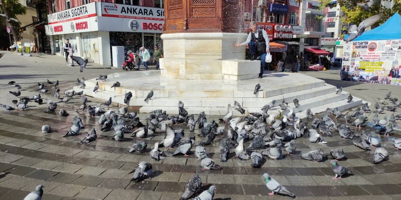 O Islattı Güvencinler Dakikalarca Banyo Yaptı
