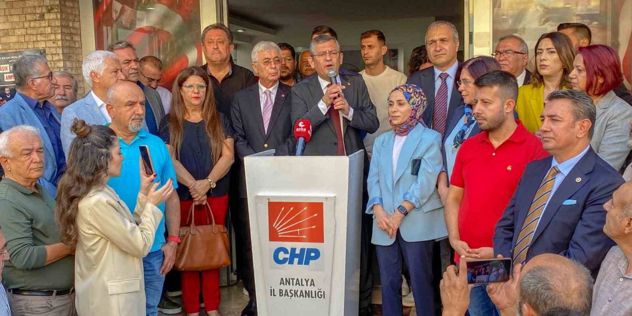 Özgür Özel: “14 Ve 28 Mayıs Günlerinden Sonra Büyük Bir Üzüntü Yaşadık Günlerce Kendimize Gelemedik”