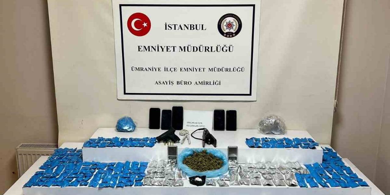 Ümraniye’de Ev Görünümlü Depoya Uyuşturucu Baskını: 4 Kişi Tutuklandı