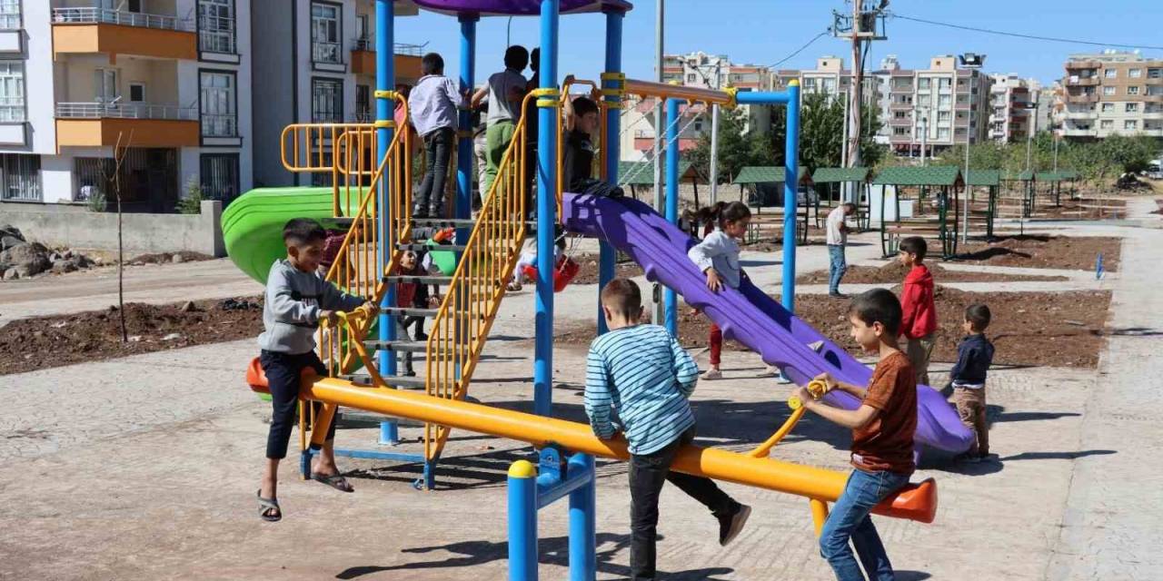 Siverek’te Park Çalışmaları Sürüyor